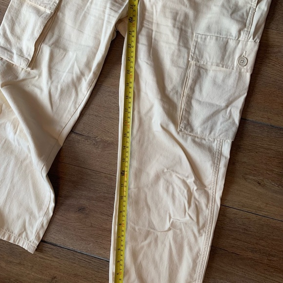 Frame Denim women Tan Cargo Pants 100% cotton. - Picture 4 of 9